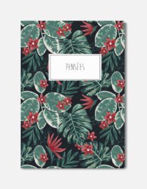 Petite carte doube Pensées