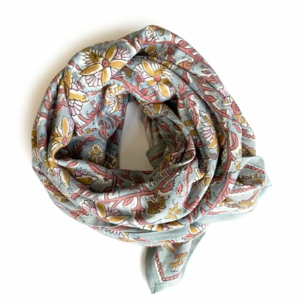 Big Foulard Latika - Bird Nuage