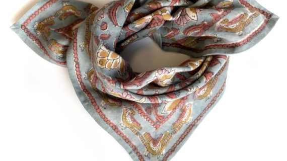 Small Foulard Manika - Bird Nuage