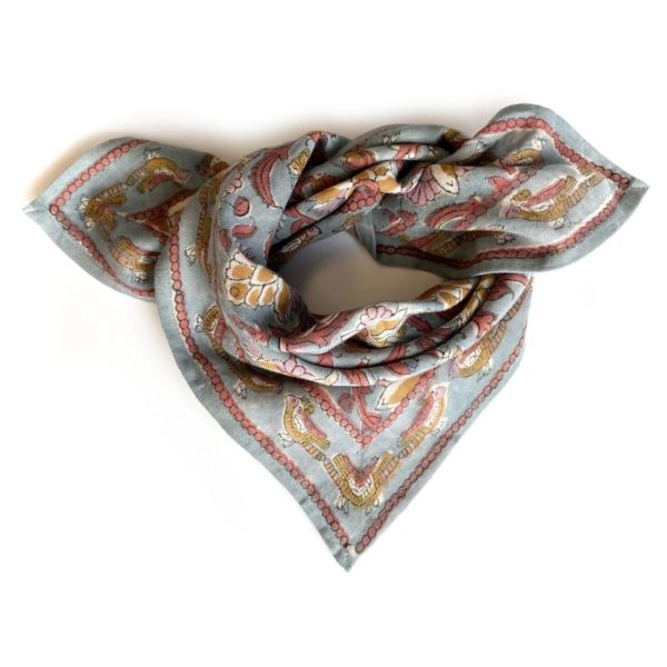 Small Foulard Manika - Bird Nuage