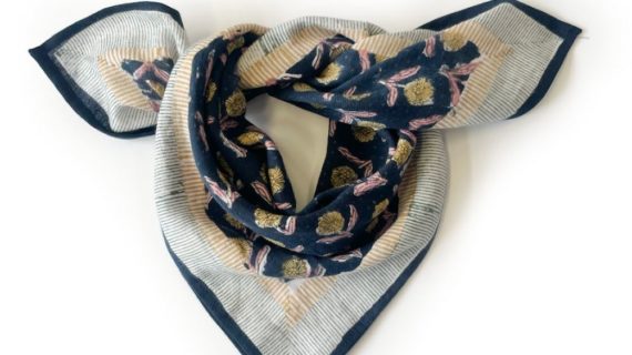 Small Foulard Manika - Lotus Zorro
