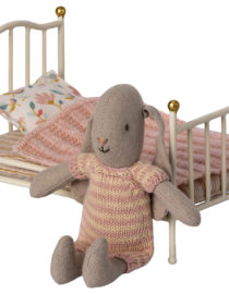 Les Miniatures - Petit Lit vintage - Blanc cassé – Image 2