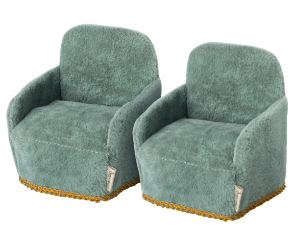 Les Miniatures - Lot de 2 fauteuils