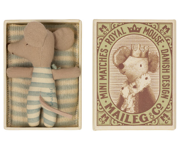 Bébé souris dans sa boîte d'allumettes - Garçon – Image 2