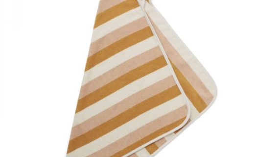 Serviette bébé à capuche Alba - Pêche / sable / jaune moelleux