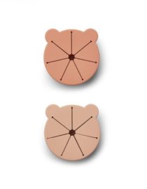 Kelly Snack Cup - Lot de 2 - Mr Bear Rose Mix