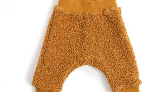 ELTON Sarouel en fourrure curry Pomme des bois