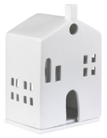 Photophore maison, porte ronde