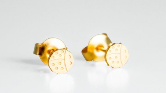 Boucles d'oreilles Coccinelles