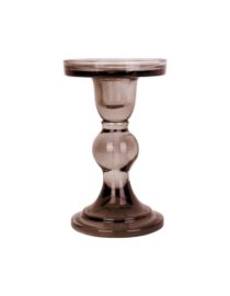 Grand Bougeoir en verre Art chocolat