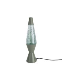 Lampe volcan, vert