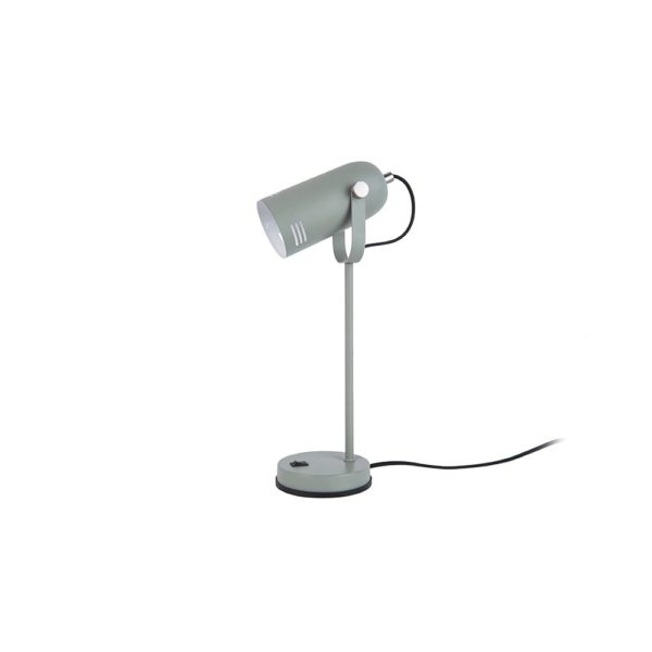 Lampe à poser Husk, gris/vert