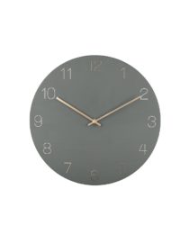 Horloge murale Charm numéros gravés