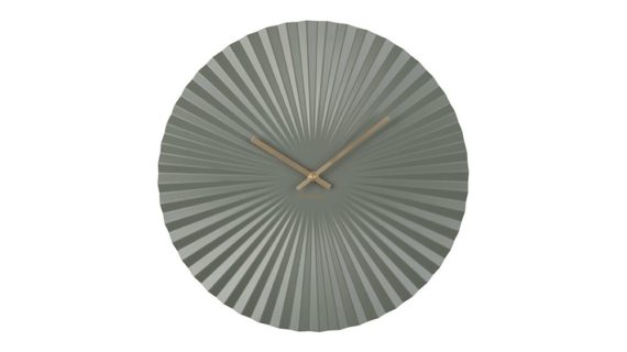 Horloge murale Sensu gris