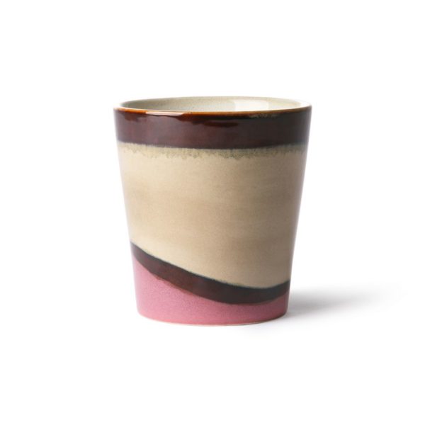 Céramique des années 70 : tasse à café, dunes