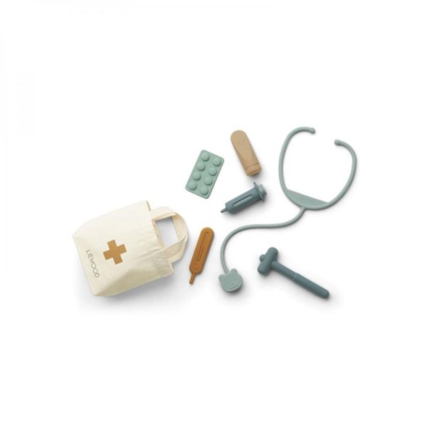 Set de docteur en silicone - Blue multi mix