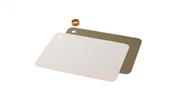 Lot de 2 sets de table en silicone Smith - Kaki mix