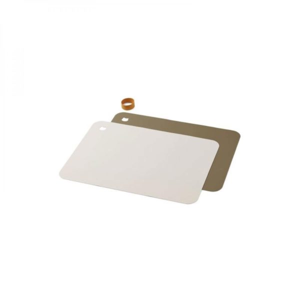 Lot de 2 sets de table en silicone Smith - Kaki mix