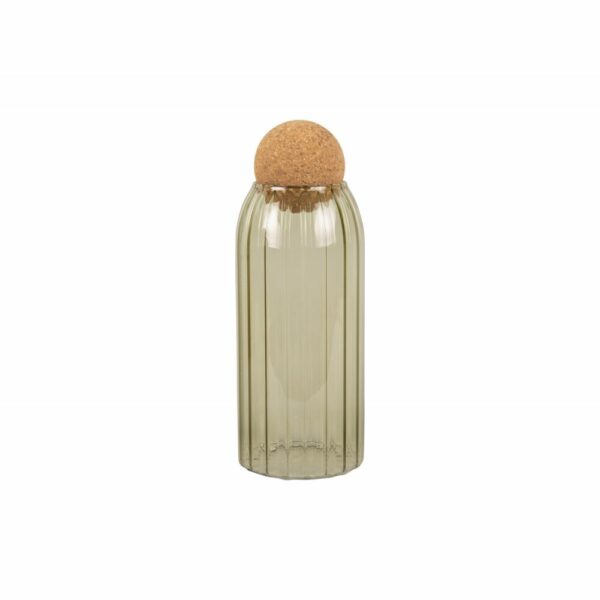 Pot Gem verre grand, Vert mousse