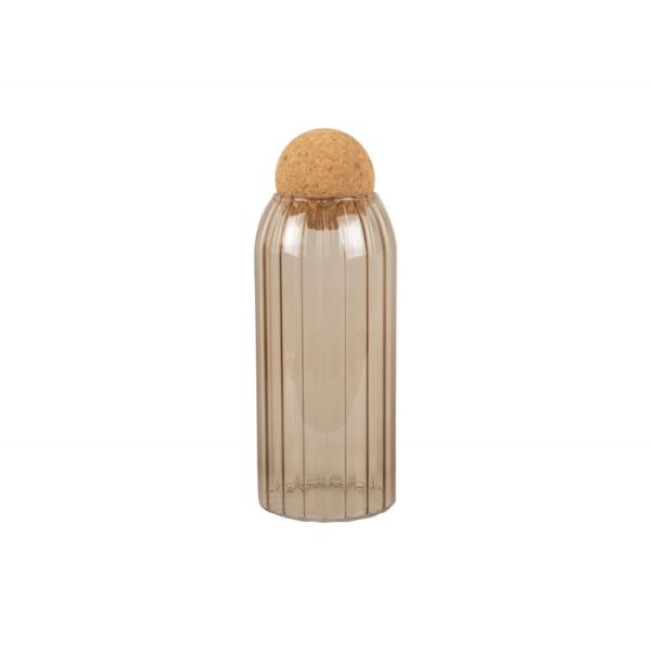 Pot Gem verre grand, Brun sable