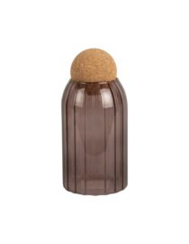 Pot Gem verre médium, Chocolat brun