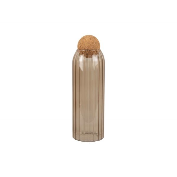 Pot Gem verre XL, Brun sable