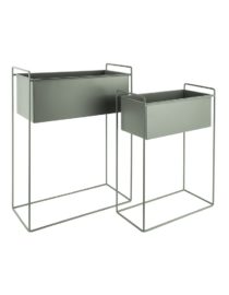 Ensemble de pots de fleurs Essence Straight, Vert Jungle