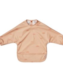 Bavoir manches longues Merle Sunset/apple blossom mix