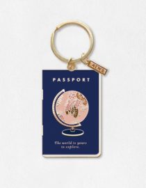 Porte-clé Blue passport