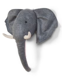 Deco murale feutre elephant