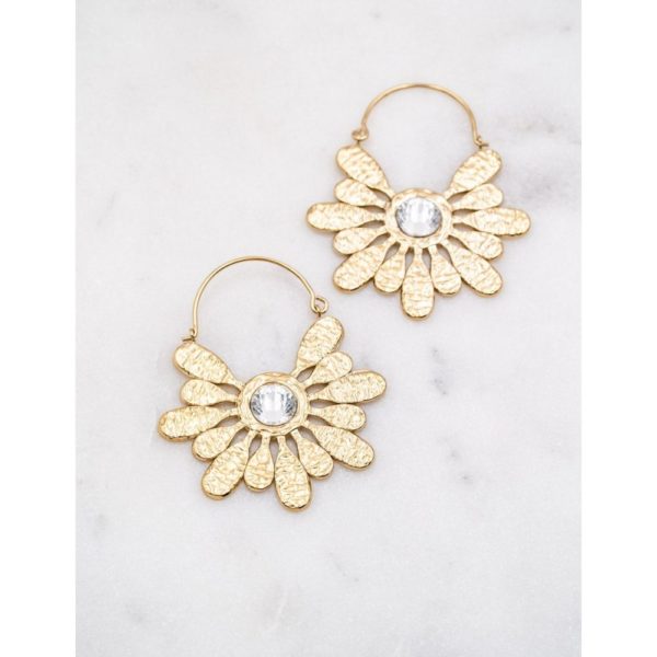 Boucles Kochie - cristal