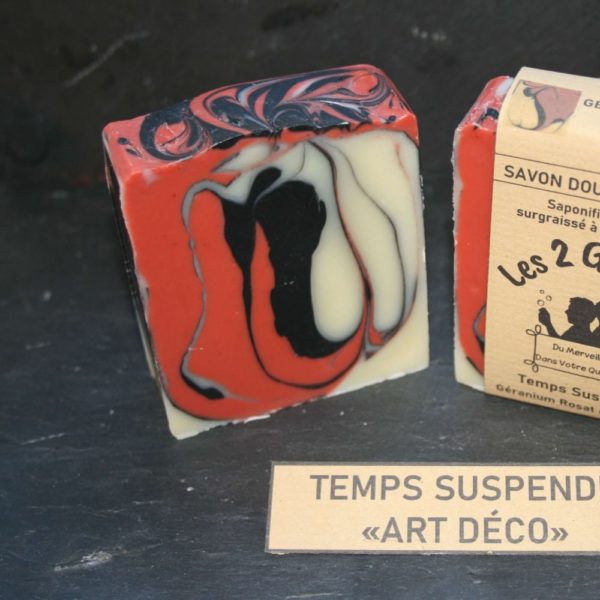 Savon surgras Géranium Rosat Lavandin "Temps suspendu"
