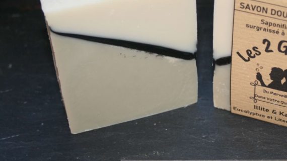 Savon surgras Eucalyptus & Litsée Citronnés “Illite & Kaolin”