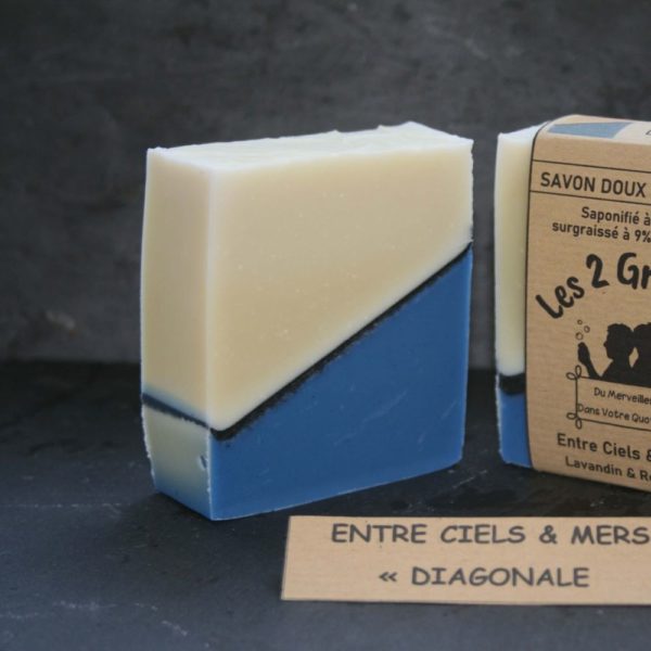 Savon surgras Romarin & Lavandin “Entre Ciels & Mers”