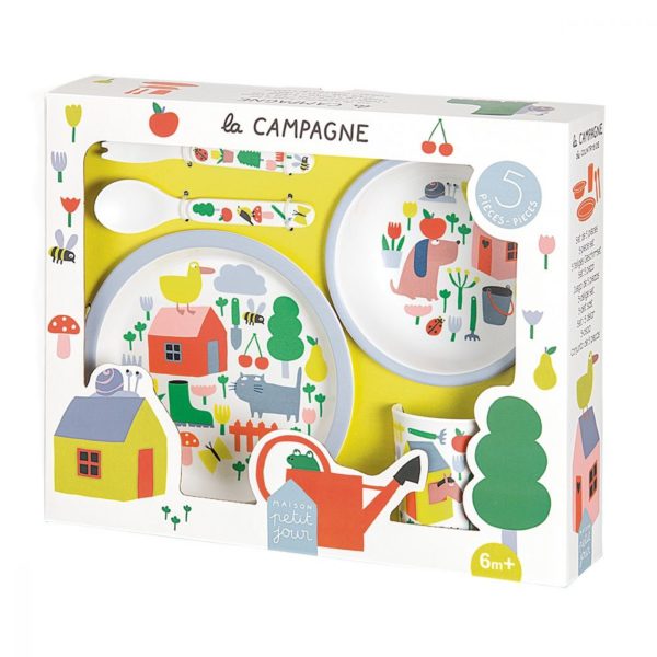 Coffret cadeau 5 pièces "à la campagne"