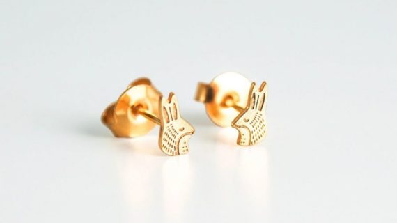 Boucles d'oreille Lapins