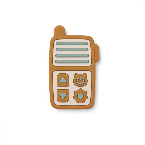 Anneau de dentition Walkie talkie Esben - Golden caramel multi mix