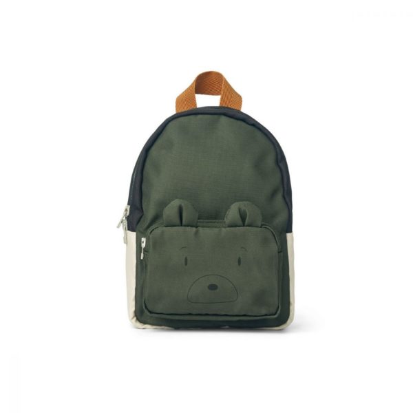 Mini sac à dos Saxo - Mr bear/hunter green multi mix