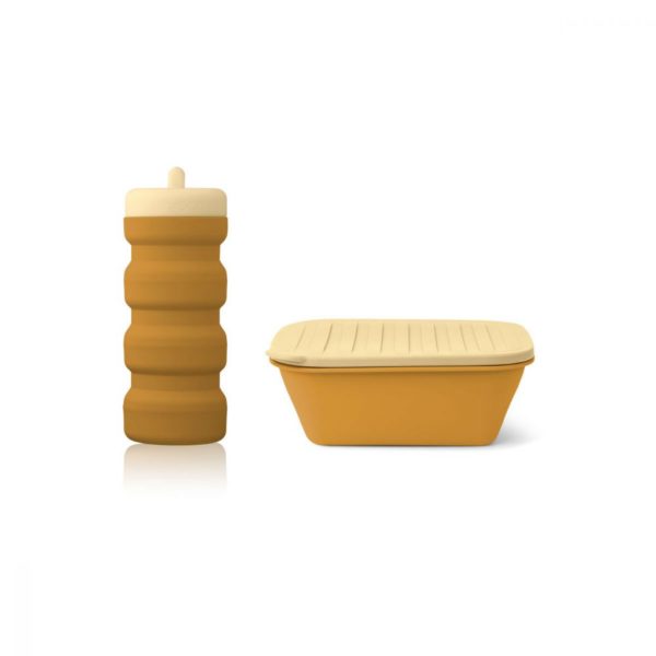 Jose on-the-go set - Golden caramel/safari mix