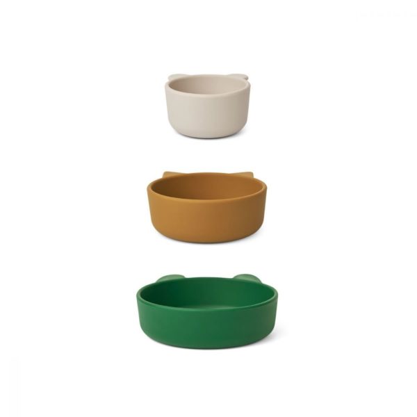 Lot de 3 assiettes Eddie - Eden multi mix