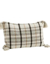 Coussin à carreaux