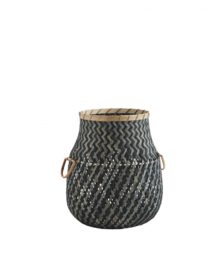 Panier en bambou avec poignées
