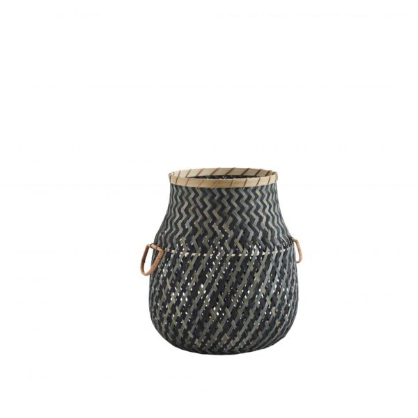 Panier en bambou avec poignées