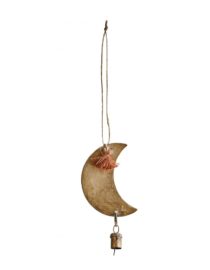 Lune suspendue avec cloche