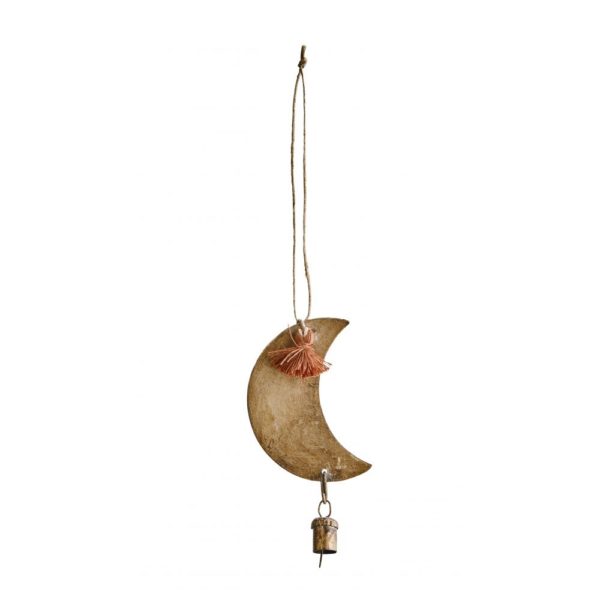 Lune suspendue avec cloche