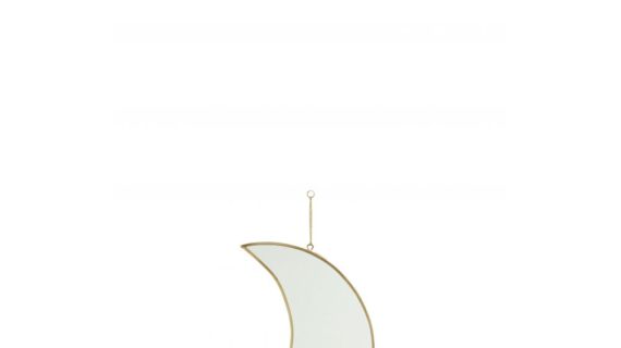 Miroir lunaire suspendu