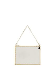 Miroir suspendu 20x15 cm