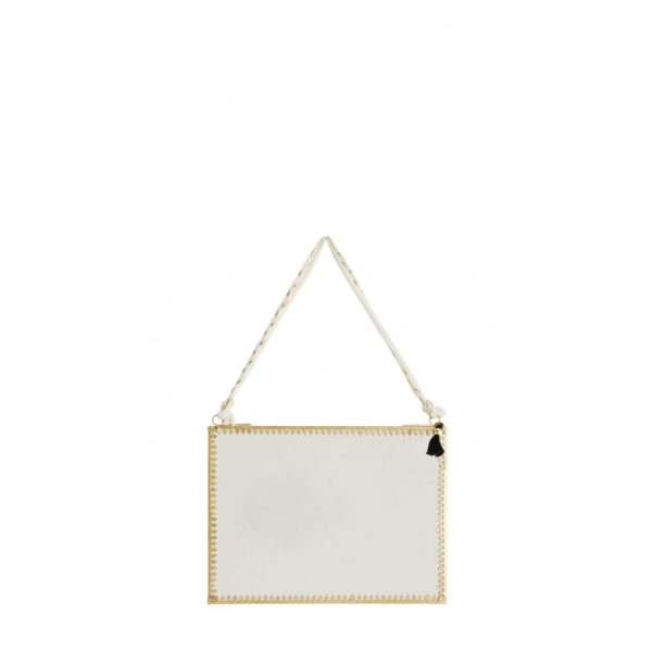 Miroir suspendu 20x15 cm