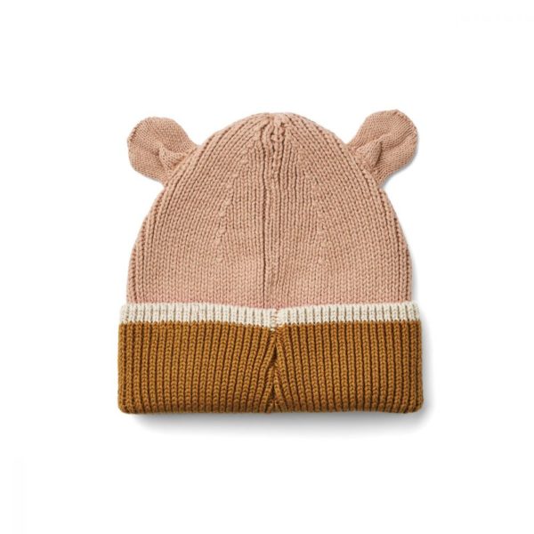 Bonnet Gina - Dark rose / Sandy / Golden caramel
