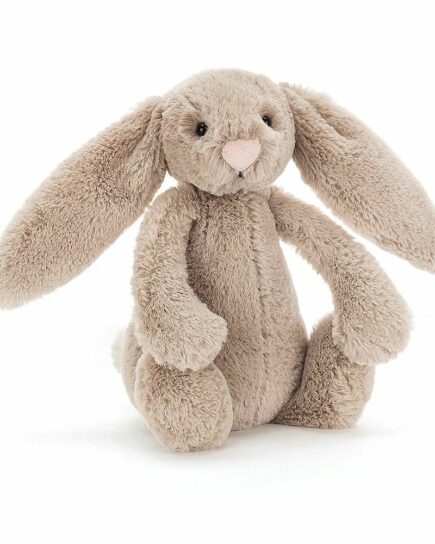 Petit lapin beige timide